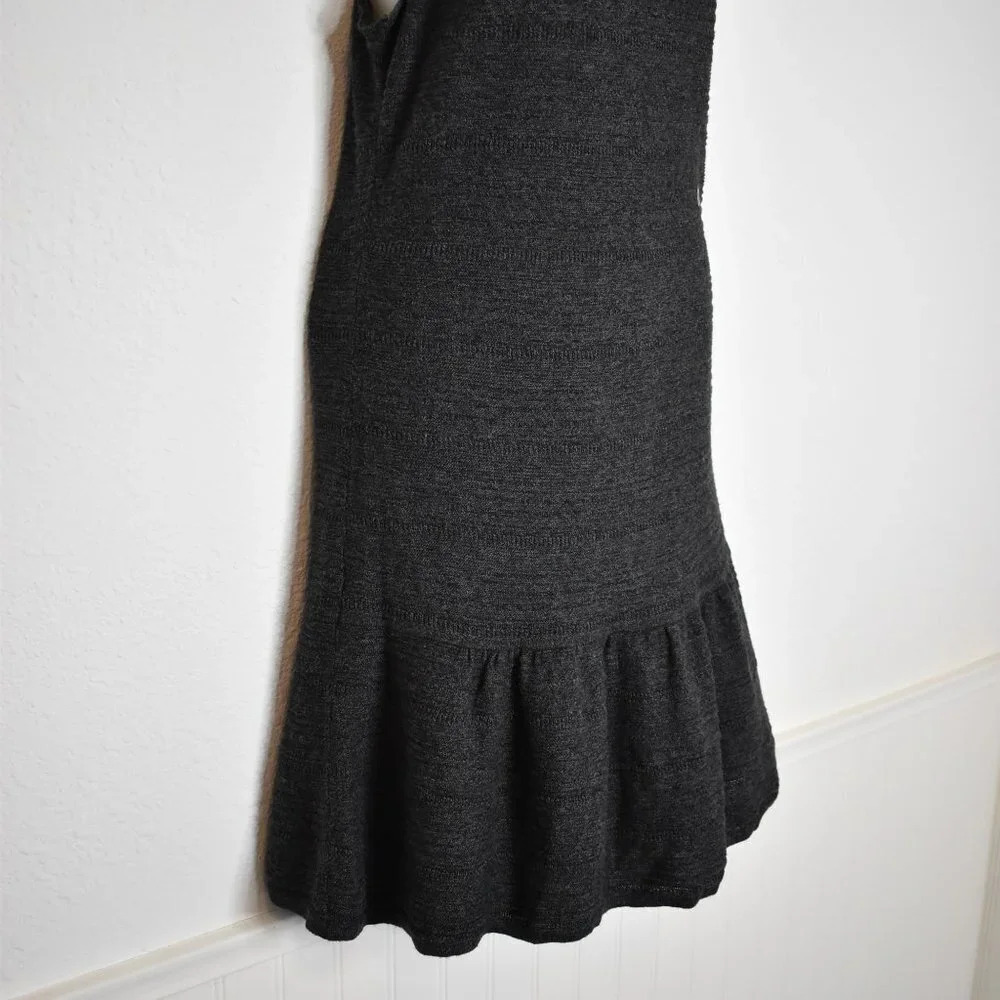 American Eagle Dress Knit Mini Sz M Pullover Minimalist Neutral Preppy - Picture 5 of 16